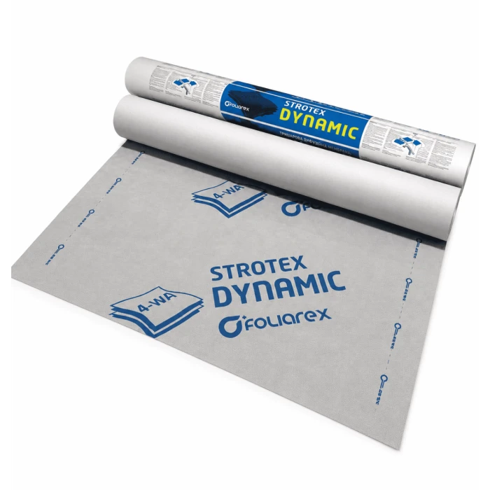 Супердифузійна мембрана STROTEX Dynamic, 135 г/м2, рулон - 75 м2 — купити в Україні | Stokrat
