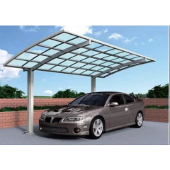АВТОМОБИЛЬНЫЙ НАВЕС ИЗ АЛЮМИНИЯ С МОНОЛИТНЫМ ПОЛИКАРБОНАТОМ OSCAR CARPORT A01-5628