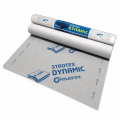 Супердифузійна мембрана STROTEX Dynamic, 135 г/м2, рулон - 75 м2